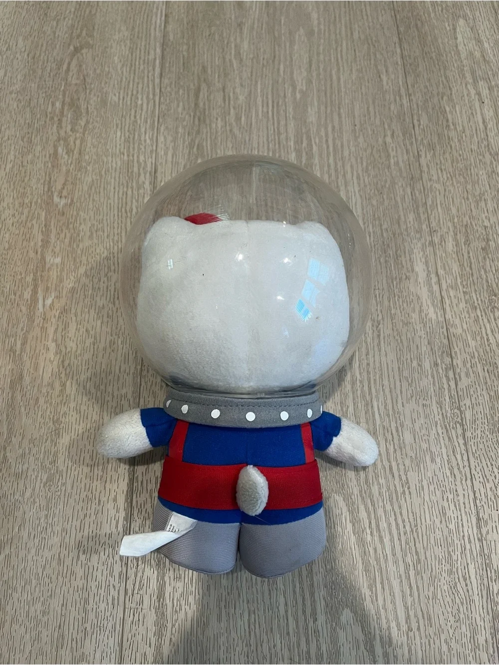 Hello Kitty Plush White with Red Bow in Space Suit